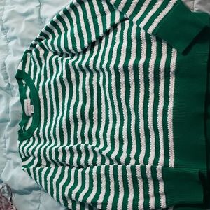 Liz Claiborne M ladies sweater green